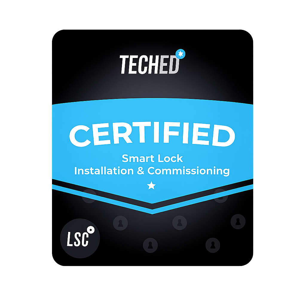 TechEd Certified — Smart Lock Installation & Commissioning